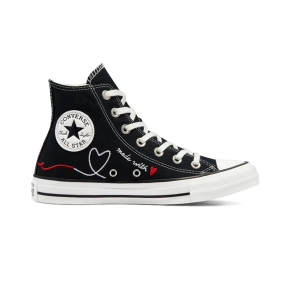 Converse Chuck Taylor All Star High 'Made with Love Womens 11 - Picture 7 of 14